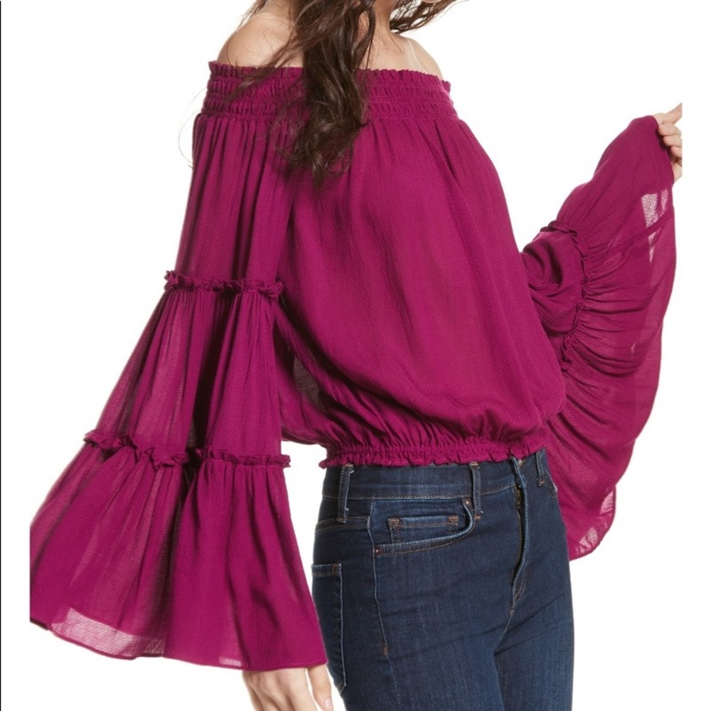 Free People Free Spirit Off the Shoulder Top